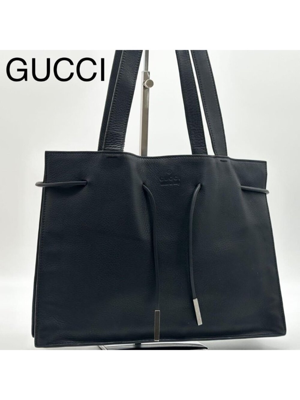 ★SOLD★ Gucci Era Vintage Leather Tote - Picture 1 of 15